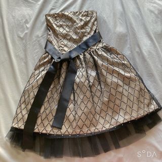 ゴールドレーベル コサージュドレス