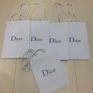 ディオール(Dior)のDIOR ショッパー 5枚セット(ショップ袋)