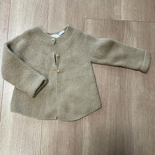 ザラキッズ(ZARA KIDS)のニットカーディガン(カーディガン)