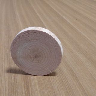 ハンドメイド　桧が香るコースター(キッチン小物)