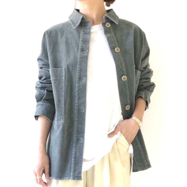 ブラッシュボーイフレンドシャツ　todayful