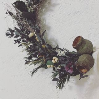 forest berry wreath ベリーとグリーンのフォレストリース