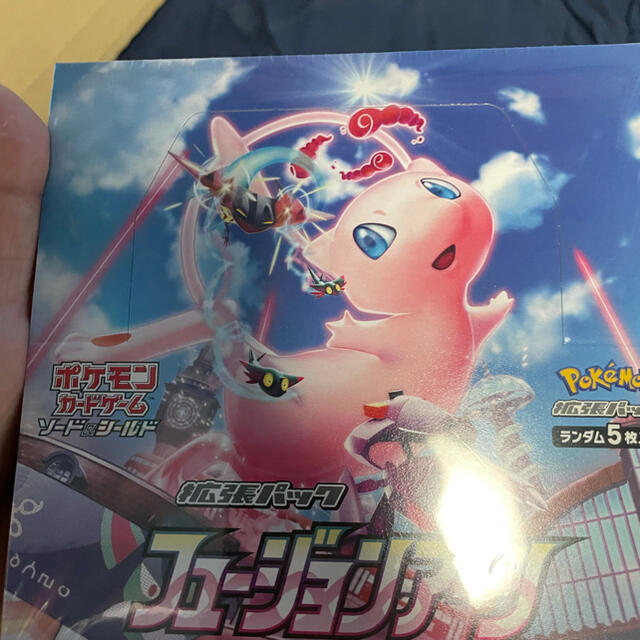 新品・シュリンク付き　ポケモンカードゲーム　フュージョンアーツ　1BOX