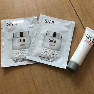 エスケーツー(SK-II)のSK-II クレンジングジェル2.5g×2包、クレンザー6g(クレンジング/メイク落とし)