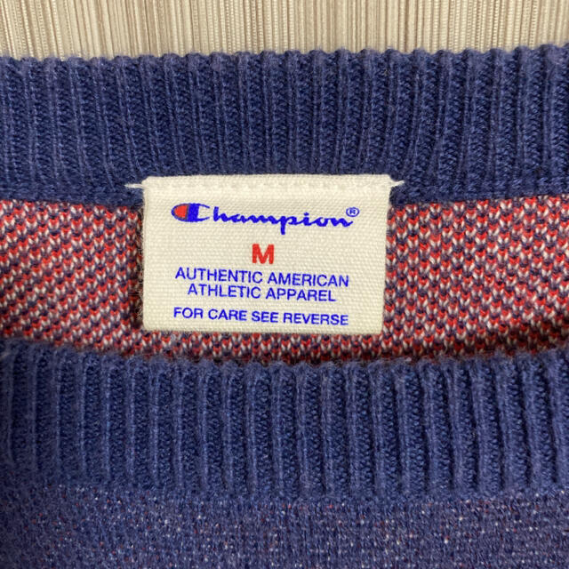 【大きめサイズ】champion チャンピオン　薄手　ニット　セーター　トリコ