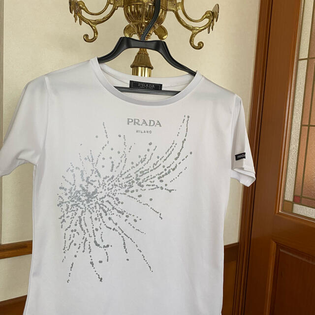 PRADA(プラダ)のプラダ　レディース　Tシャツ レディースのトップス(Tシャツ(半袖/袖なし))の商品写真