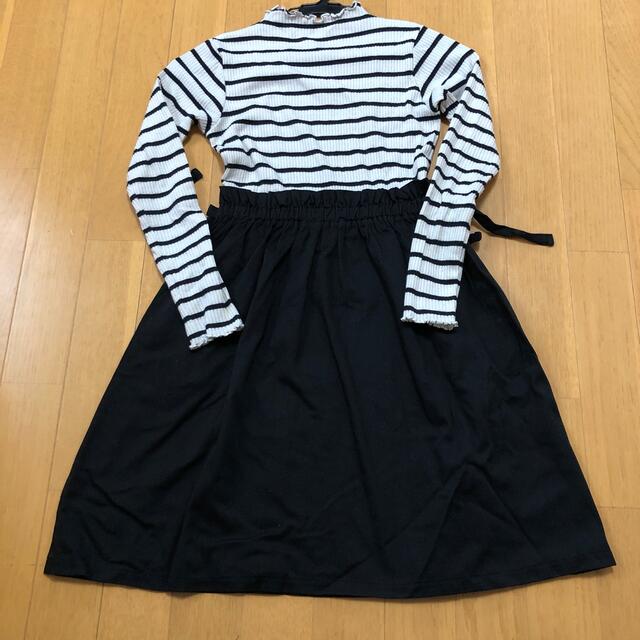 THE SHOP TK(ザショップティーケー)の値下げ　140 ワンピース キッズ/ベビー/マタニティのキッズ服女の子用(90cm~)(ワンピース)の商品写真