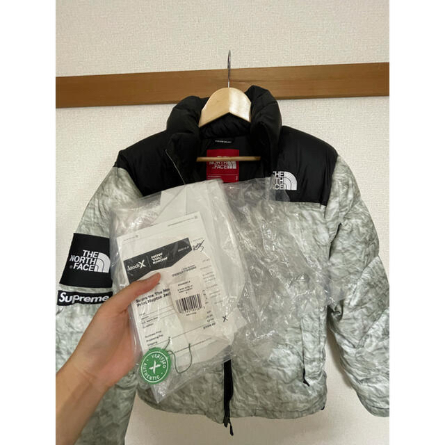 supreme north face 紙ヌプシ　Sサイズ(ペーパーヌプシ)