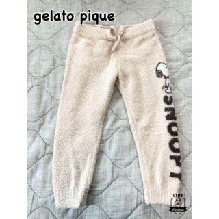 ジェラートピケ(gelato pique)のジェラートピケ  スヌーピー　コラボ　新品　ベビモコ　サイズS 110-120(その他)