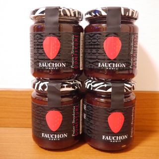 タカシマヤ(髙島屋)の４個セット！フォション いちごジャム 苺 FAUCHON 髙島屋(缶詰/瓶詰)