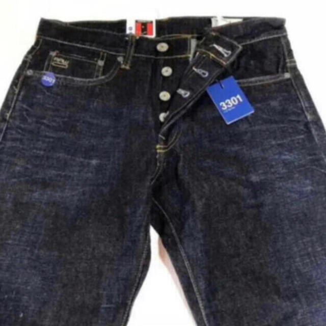 G-STAR RAW(ジースター)の新品 G-STAR RAW／W30／3301 STRAIGHT DNV ジーンズ メンズのパンツ(デニム/ジーンズ)の商品写真