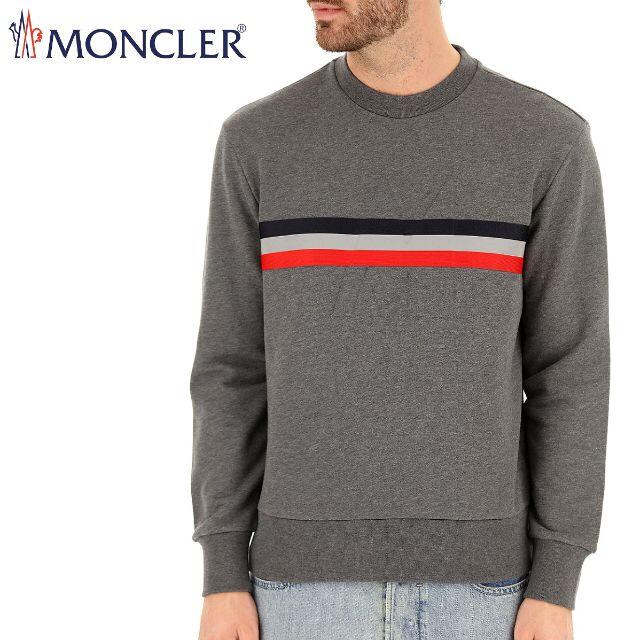 最終値下げ MONCLER L size スウェット トレーナー グレー MONCLER 35