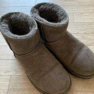 アグ(UGG)のUGG  ムートンブーツ　グレー　US6  23㎝(ブーツ)