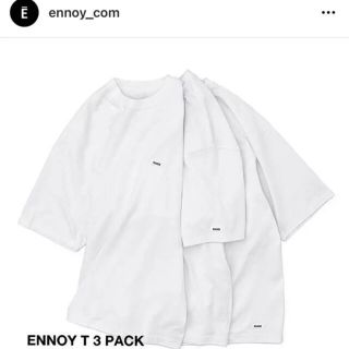 1LDK SELECT - 最安！ Ennoy 3PACK T-SHIRTS 白 計3枚の通販 by ...