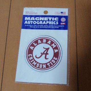 新品　ALABAMA CRIMSON TIDE　マグネットlogo(アメリカンフットボール)