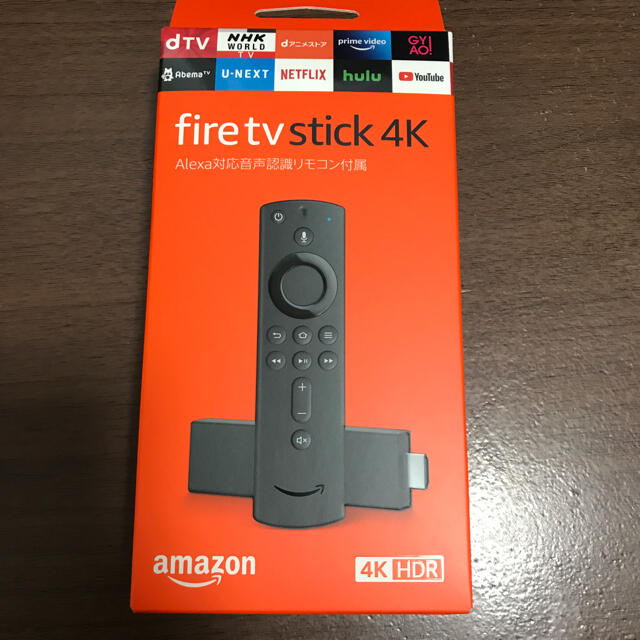 Fire TV Stick 4K Alexa対応音声認識リモコン付