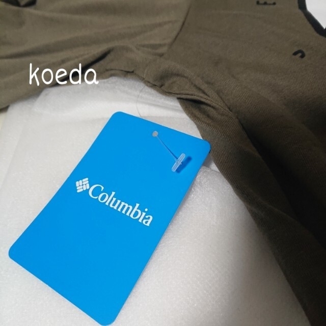 Columbia(コロンビア)のColumbia コロンビア ロンt 長袖 海外限定グリーン 海外XLサイズ メンズのトップス(Tシャツ/カットソー(七分/長袖))の商品写真