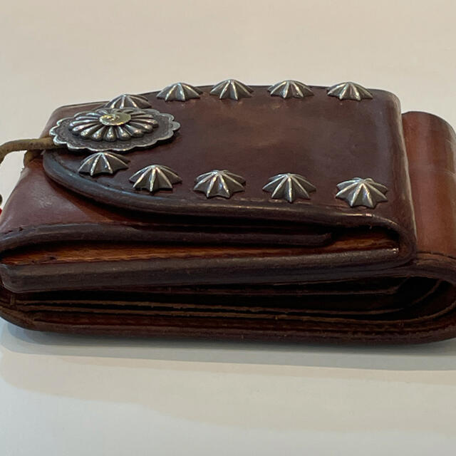 goro's カスタム二つ折り財布の通販 by ピロシ's shop｜ゴローズならラクマ - goro's 正規店低価