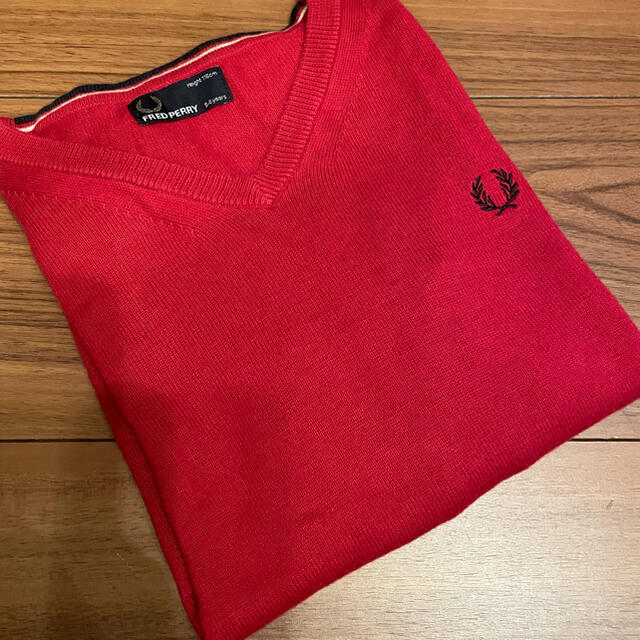 FRED PERRY(フレッドペリー)のフレッドペリーキッズ　セーター キッズ/ベビー/マタニティのキッズ/ベビー/マタニティ その他(その他)の商品写真