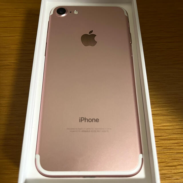 iphone 7  b ローズゴールド　ピンク　32GB SIMフリー 6