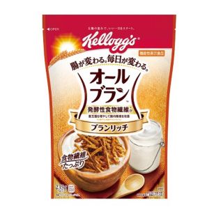 カルビー(カルビー)の【週末・祝日限定値引き】ケロッグ　オールブラン　ブランリッチ　235g×12袋(その他)