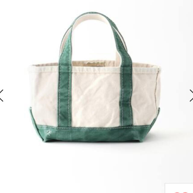 ☆ L.L.Bean  Canvas Mini Tote Bag グリーン