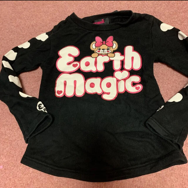 EARTHMAGIC(アースマジック)のアースマジック  トレーナー　120cm キッズ/ベビー/マタニティのキッズ服女の子用(90cm~)(その他)の商品写真