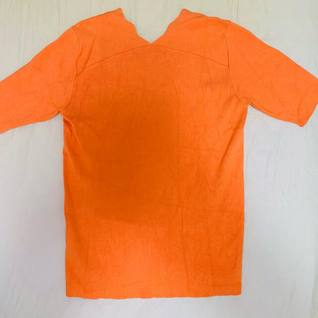 Rope' Picnic(ロペピクニック)のROPE PICNICのオレンジトップス レディースのトップス(カットソー(半袖/袖なし))の商品写真