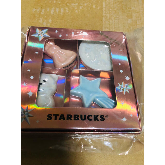 Starbucks Coffee(スターバックスコーヒー)のスターバックス　箸置き　カントリー　新品　 エンタメ/ホビーのコレクション(ノベルティグッズ)の商品写真