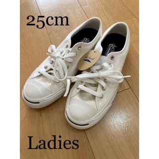 コンバース(CONVERSE)のコンバース スニーカー 1r193 ジャックパーセル レディース 25cm 白(スニーカー)