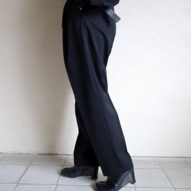 最新入荷 stein WIDE TAPERED TROUSERS_A stein20ss スラックス パンツ