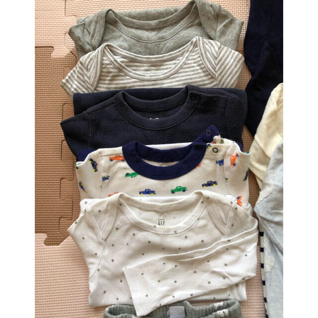 babyGAP(ベビーギャップ)の【まちゅ様専用】合計13点‼️長袖ロンパース&ボディーオールセット キッズ/ベビー/マタニティのベビー服(~85cm)(ロンパース)の商品写真