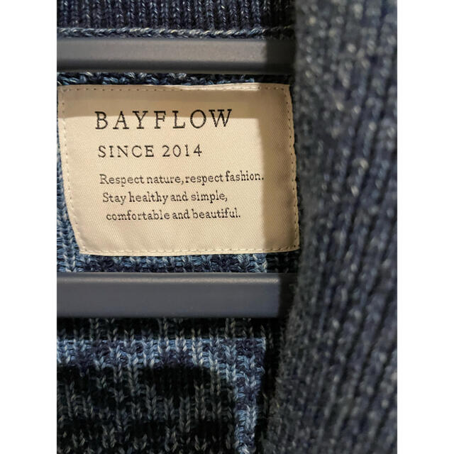 BAYFLOW(ベイフロー)のベイフロー　ニットガウン　BAYFLOW メンズのトップス(ニット/セーター)の商品写真