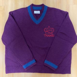 シュプリーム(Supreme)のTHAMES P.G. Knit (XL)(ニット/セーター)