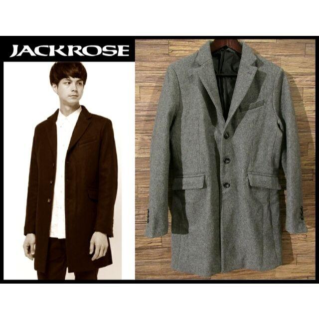 JACKROSE(ジャックローズ)の※専用　★ G② 美品 ジャックローズ メルトン チェスター コート M メンズのジャケット/アウター(チェスターコート)の商品写真