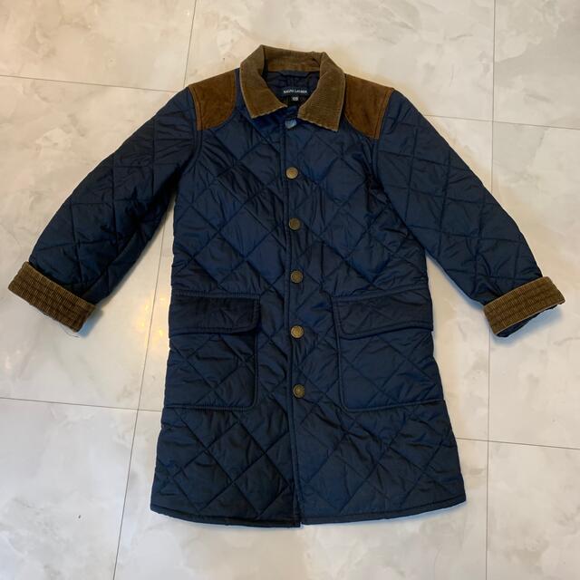 Ralph Lauren(ラルフローレン)のラルフローレン　キルティング風コート120 キッズ/ベビー/マタニティのキッズ服男の子用(90cm~)(コート)の商品写真