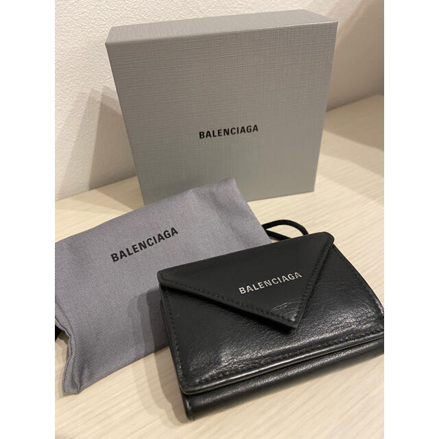 バレンシアガ  ペーパーミニウォレット BALENCIAGA ミニ財布