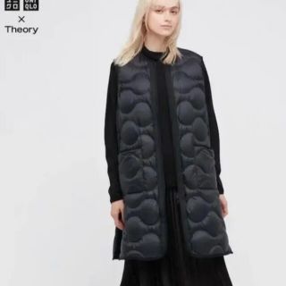 セオリー(theory)の専用　UNIQLO×Theory    ウルトラライトダウンロングベスト(ダウンベスト)