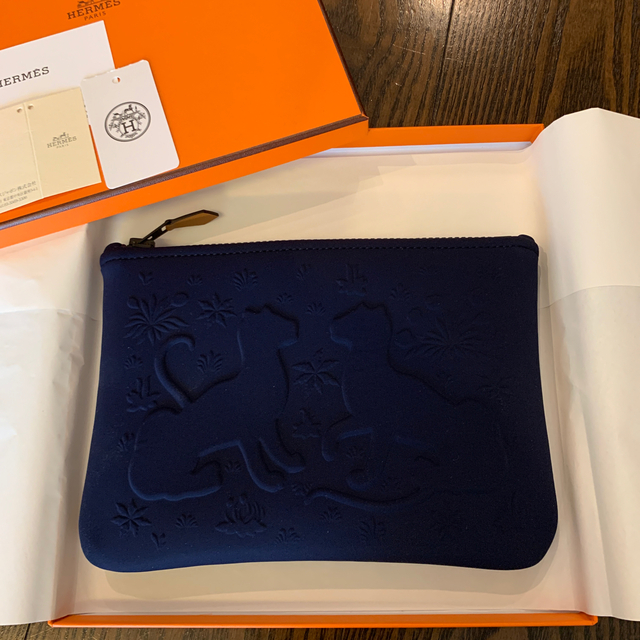 予約中!】 Hermes - ポーチ 新品未使用 エルメス ネオバン レオパード