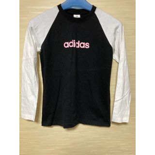 アディダス(adidas)のアディダス　長袖Tシャツ　レディスM  未使用訳あり(Tシャツ(長袖/七分))