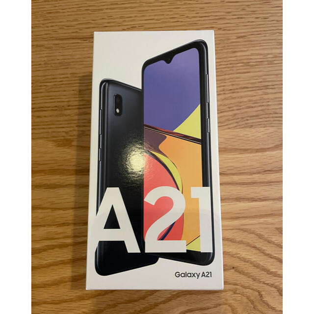 GalaxyA21カラー新品 Galaxy A21  ブラック