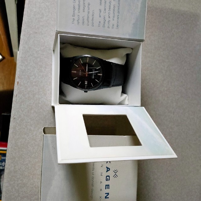 SKAGEN(スカーゲン)のSKAGENデンマーク自動巻き メンズの時計(腕時計(アナログ))の商品写真