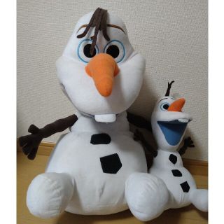 ディズニー(Disney)のオラフのぬいぐるみ大小セット(ぬいぐるみ)