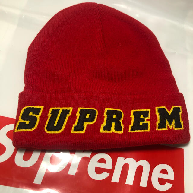 Supreme　2019SS Felt Logo Beanie  WEEK3