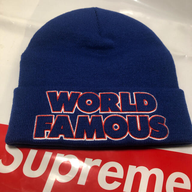 19AW Supreme Outline Beanie ブルー | agro-vet.hr