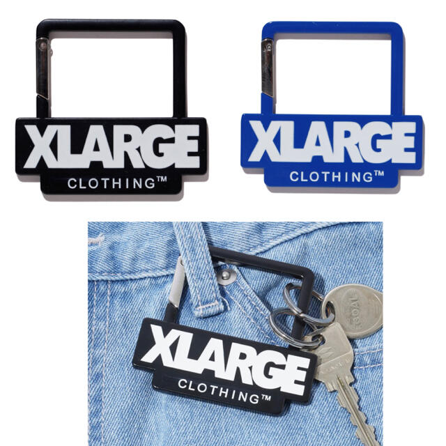 XLARGE(エクストララージ)の新品★レア★エクストララージ★XLARGE★キーホルダー★カラビナ メンズのファッション小物(キーホルダー)の商品写真