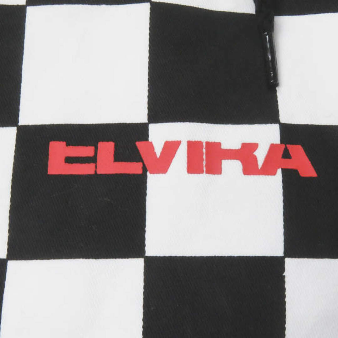 ELVIRA エルビラ BREAK HOOD COACH'S JACKET - A (Checker) チェッカーフラッグ フーデッドコーチジャケット 18EL-SS-10 XL ホワイト/ブラック エルヴィラ アウター【新古品】【ELVIRA】 5