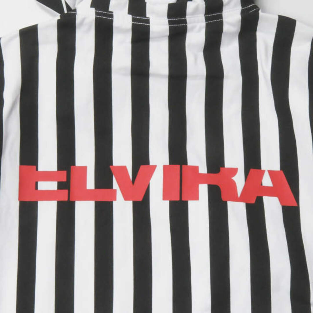 ELVIRA エルビラ BREAK HOOD COACH'S JACKET - B (Stripe) ストライプ フーデッドコーチジャケット 18EL-SS-10 L ホワイト/ブラック エルヴィラ アウター【新古品】【ELVIRA】 7
