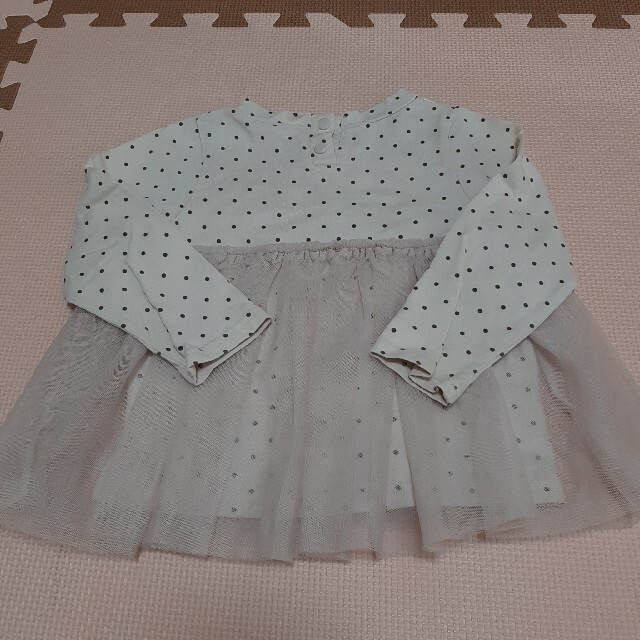 しまむら(シマムラ)のチュニック　ロンT　100センチ キッズ/ベビー/マタニティのキッズ服女の子用(90cm~)(Tシャツ/カットソー)の商品写真