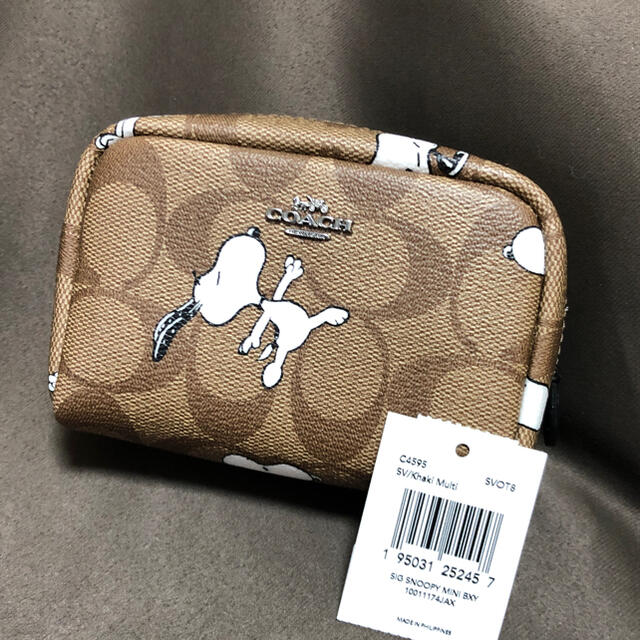 COACH ハンドバッグ CE858 IMOQY スヌーピー